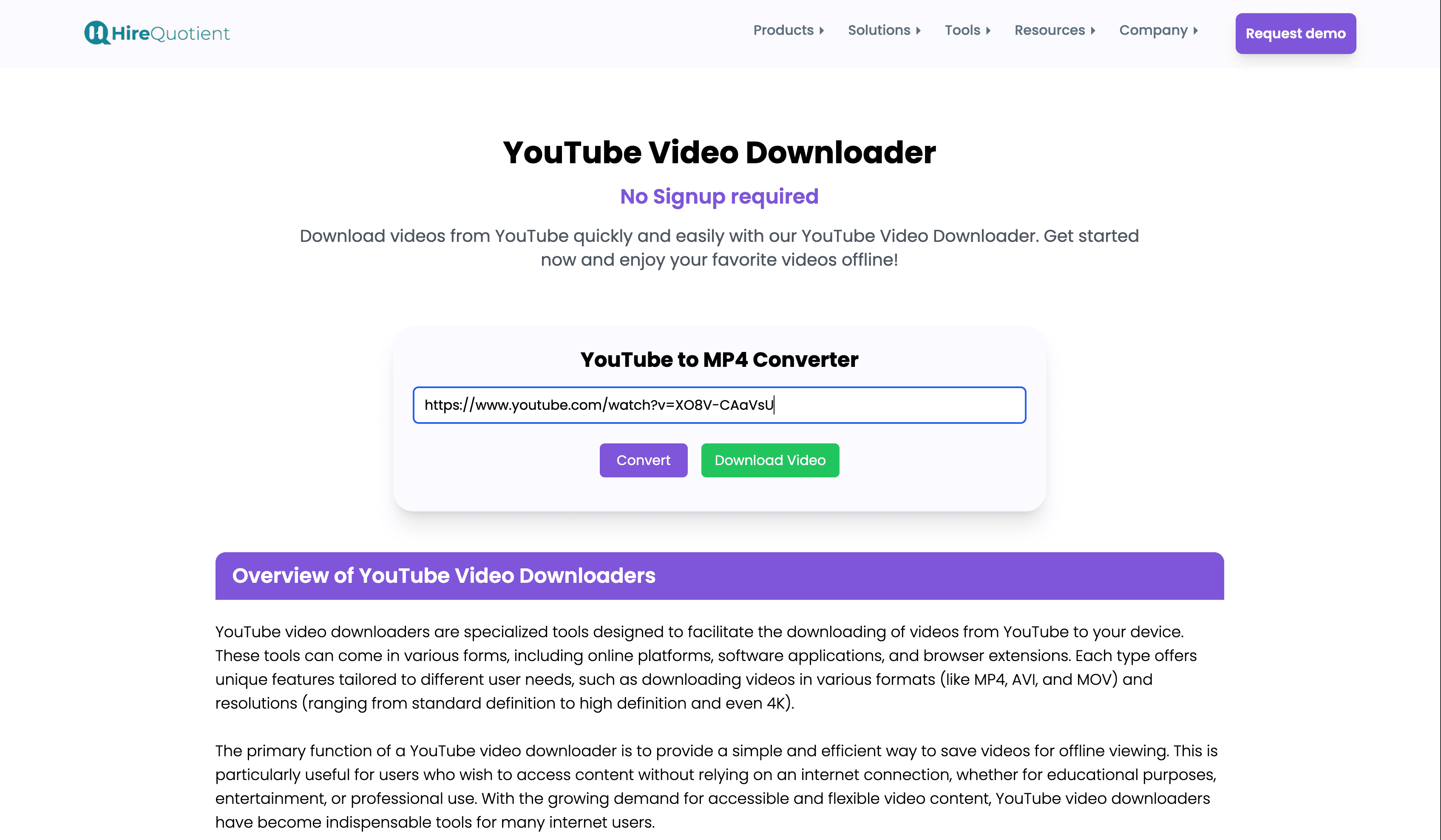 YouTube Video Downloader